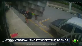 Gale leaves three dead and a trail of destruction in São Paulo state