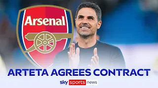 Mikel Arteta agrees new Arsenal contract to extend stay at Premier League champions