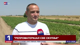 Visoke temperature koje su nas pogodile spržile su zemlju i dio usjeva na semberskim njivama