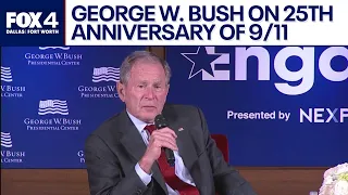 FULL: George W. Bush on 25th anniversary of 9/11