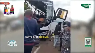 ACCIDENT DE NOMALE : La problématique de nos axes routiers …