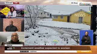 Heavy snowfalls impact parts of SA