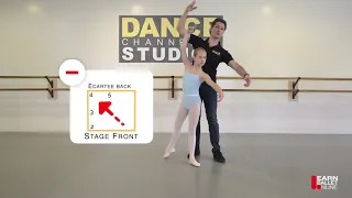 16. 17.  Center Positions epaulement croisé and efface.