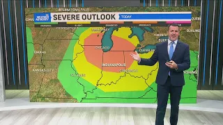 Tracking heat and severe threat later this afternoon
