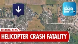 One dead after mosquito control helicopter crashes into radio tower in Manatee County