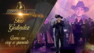 [Concierto De Lujo] – Teo Galíndez – Como no voy a quererte