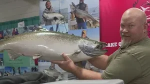 Vendors prepare ahead of the Great American Outdoor Show