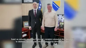 PREMIJER PIVIĆ RAZGOVARAO S PREDSJEDNIKOM SAVEZA UDRUŽENJA PENZIONERA ZDK