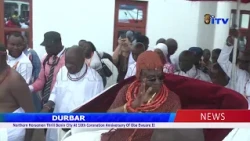 DURBAR: Northern Horsemen Thrill Benin City At 10th Coronation Anniversary Of Oba Ewuare II