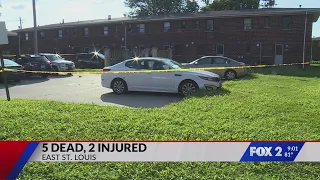 Family targeted in East St. Louis mass shooting - 5 dead, 2 wounded
