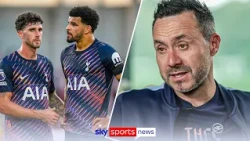 Roberto De Zerbi previews Spurs' game against "strong in attack" Chelsea side