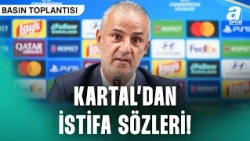 İsmail Kartal'dan İstifa Sözleri! | "Bugün İstifa Diye Bağırdılar..." | (Fenerbahçe 2-2 Slavia Prag)