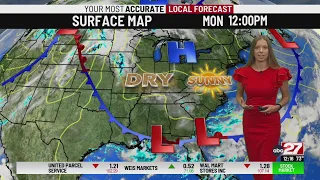 Summer's Monday Midday Forecast