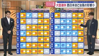 【全国の天気】秋雨前線伴い　災害級の大雨警戒　台風25号 大雨ピークは敬老の日【スーパーJチャンネル】(2026年9月18日)