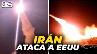 IRÁN ataca con MISILES a objetivos militares ESTADOUNIDENSES en JORDANIA