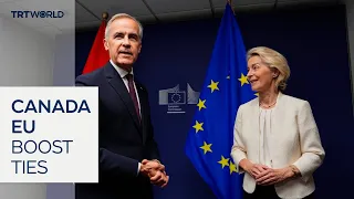 Canada and EU deepen ties amid Trump tariff threat