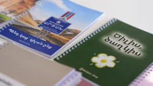 Արցախի բարբառը՝ Միլենայի նոթատետրերում և ստիքերներում