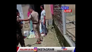 মুখ্যমন্ত্ৰীক হত্যাৰ ভাবুকি প্ৰদান কৰা মোবাৰক আলীৰ বাসগৃহত আৰক্ষী