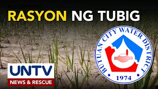 Pagrarasyon ng tubig sa Butuan City, sinimulan na kasabay ng matinding tagtuyot