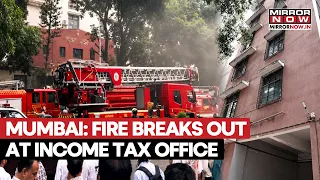Mumbai Fire: Massive Blaze Breaks Out in Churchgate Income Tax Office Basement at Aayakar Bhavan