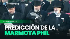 La marmota Phil predice seis semanas más de invierno
