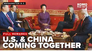Trump and Xi praise progress in U.S.-China talks, plan meetings in China and at G20