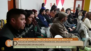 Key meeting in Valcheta for local suppliers: over 40 companies participated