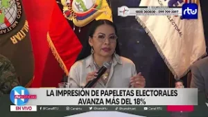 La impresión de papeletas electorales avanza más del 18%