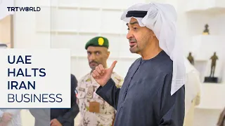 UAE suspends trade, financial activity with Iran
