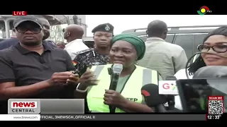 President John Mahama & Vice President Jane Nana Opoku-Agyemang lead National Cleanup Exercise