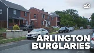 Six Arlington homes targeted by suspected burglar in the same night