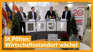 St.Pölten: Wirtschaftsstandort wächst