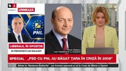 Băsescu, reacție în disputa Orban - SRI. Știri B1TV_ 21 oct. 2026