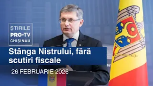 Știrile PRO TV (ORA 20:00) | STÂNGA NISTRULUI, FĂRĂ SCUTIRI FISCALE | Moldova 