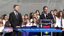 MANIFEST p4 THE NEW BRIDGE OVER THE TISA RIVER HAS BEEN OPENED TO TRAFFIC