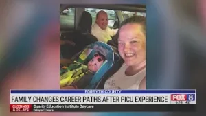 Forsyth County family's medical journey with son born early leads to new career paths