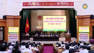 Fourth session of the 18th term of the Hung Yen Provincial People's Council.