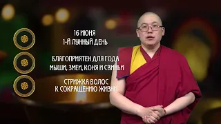 Начало нового цикла / Гороскоп Зурхай на АТВ / 16 июня