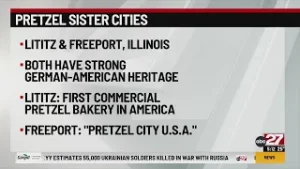 Pretzel offers 'twist' on sister city concept for Lititz