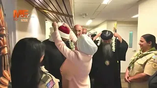 حفاوة الاستقبال | في حفل تكريم السفير المصري ماجد عبد الفتاح، بكنيسة عذراء الزيتون بستاتن آيلاند.