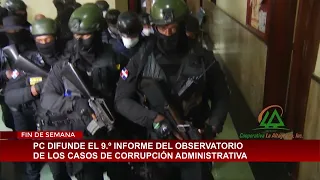 PC difunde informe del Observatorio de los Casos de Corrupción Administrativa