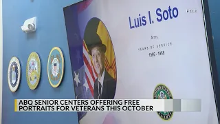 Albuquerque offers veterans free professional portraits for inclusion in Wall of Honor