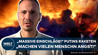 UKRAINE WAR: "Massive impacts!" Putin's missiles hit Kyiv! "It's scaring many people!"