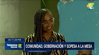 #TeleislasNews I Comunidad,gobernación y SOPESA a la mesa
