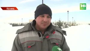 Сугробы до полутора метров: как в Казани обеспечивали работу кладбищ