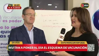 La Expo también invita a vacunarse
