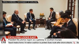 Catalan leader looks to Singapore's housing model as he deepens Asia ties