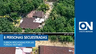 Personas secuestradas por el ELN fueron rescatadas en una operación de las Fuerzas Militares