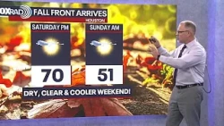 Houston weather: FINALLY some fall weather (for the weekend)