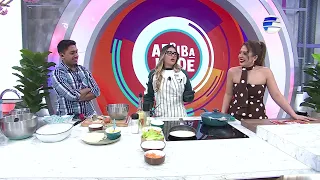 Dani Vuik y Belen Molinas almorzaron con nosotros en Arriba El Finde